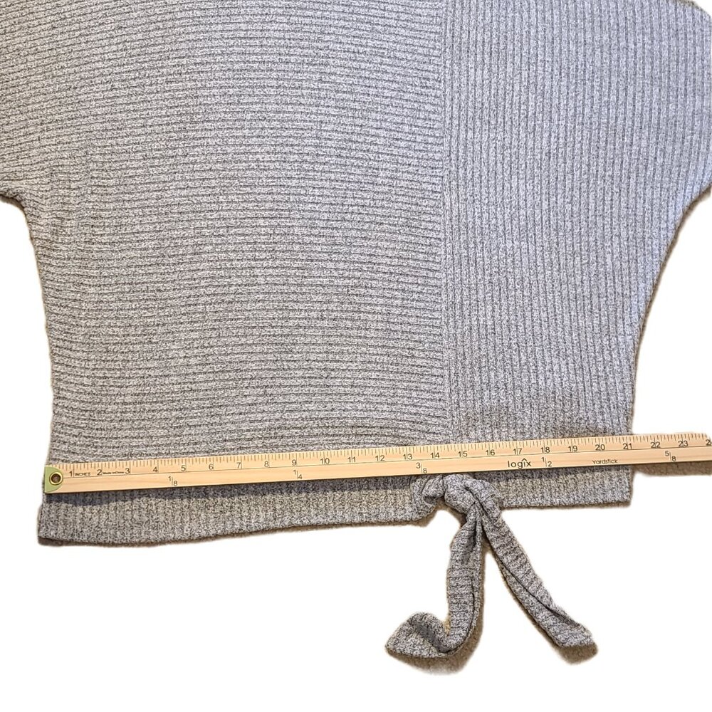 Simply Vera, Vera Wang Light Gray Heather Pullover Top Women's XL - Picture 8 of 12